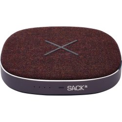 SACKit CHARGEit power bank oplader, Mørkerød