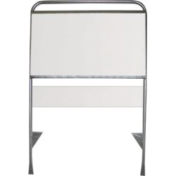 Skiltplade t/ "Estate Standard", 60x10cm, Hvid