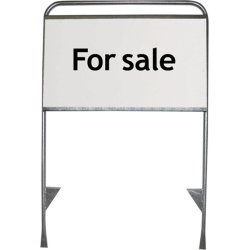 Skiltplade t/ "Estate Standard", 62.5x29.8cm, PS