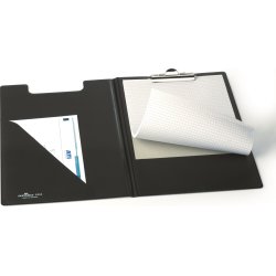 Durable skrivplatta, A4, dubbel, svart