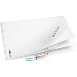 Durable plastmapp, A4, 3-delad, 5 st.
