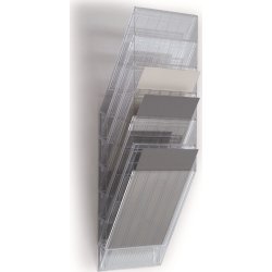 Blankettfack Durable Flexiboxx A4 Stående Transp.