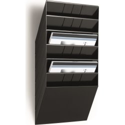 Broschyrhållare Durable Flexiboxx A4 Liggande Sv.