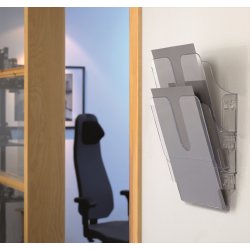Blankettfack Durable Flexiplus A4 Stående Transp.