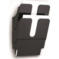 Durable Flexiplus Brochurestativ 2 A4 høj, sort