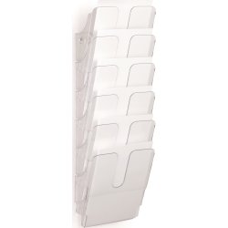 Blankettfack Durable Flexiplus A4 Stående Transp.