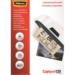 Lamineringsfickor Fellowes Capture A4 125 micron