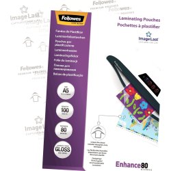 Lamineringsfickor Fellowes Enhance A5 80 micron