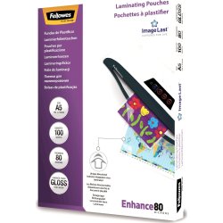 Lamineringsfickor Fellowes Enhance A5 80 micron