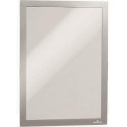 Durable Självhäftande Magnetram A4, silver, 2 st.