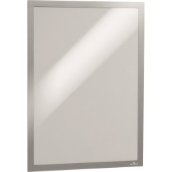 Durable Självhäftande Magnetram A3, silver, 6 st.