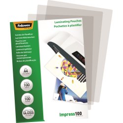 Lamineringsfickor Fellowes Impress A4 100 mikron