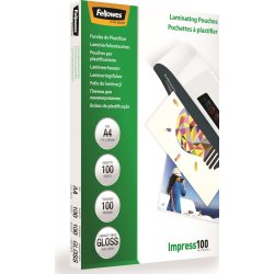 Lamineringsfickor Fellowes Impress A4 100 mikron