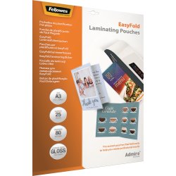 Lamineringsfickor Fellowes Admire A3 80mic Gloss