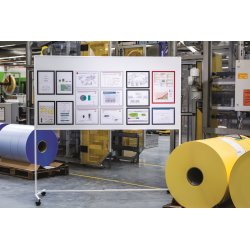 Magnetram Durable Duraframe® A5 Svart 5 st