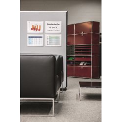 Durable Grip Magnetram A4, silver