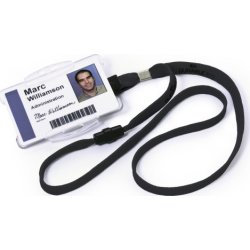 Durable Textil halsband 10 mm, svart