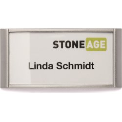 Durable Namnskylt med magnet 30x65 mm, 10 st.