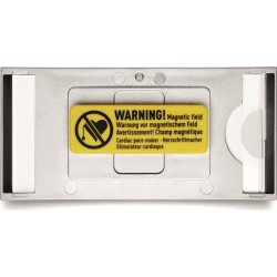 Durable Namnskylt med magnet 34x74 mm, 10 st.