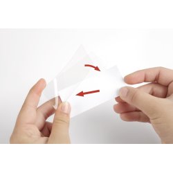 Durable Namnskylt med magnet 30x65 mm, 10 st.