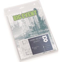 Durable Namnskylt A6, 20 st.