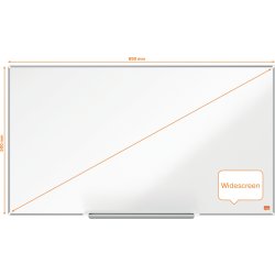 Nobo widescreen whiteboard i hvid - 1,5 x 51 cm