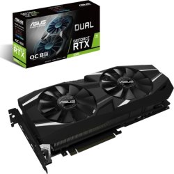 Asus VGA DUAL-RTX2080-O8G grafikkort
