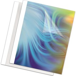 Inbindningsomslag Fellowes Standard 12mm vit