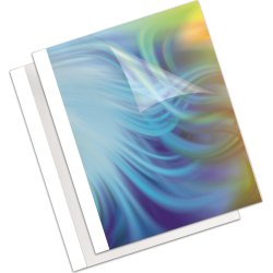 Inbindningsomslag Fellowes Standard 12mm vit