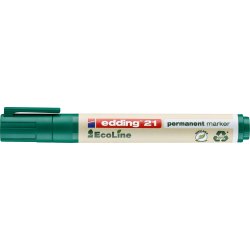 Edding 21 ecoline permanent märkpenna, grön