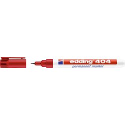 Edding 404 permanent märkpenna 0,75 mm, röd