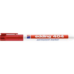 Edding 404 permanent märkpenna 0,75 mm, röd
