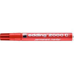Edding 2000C Permanent märkpenna, röd
