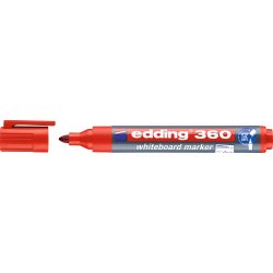 Edding 360 whiteboardpenna, röd