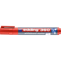 Edding 360 whiteboardpenna, röd