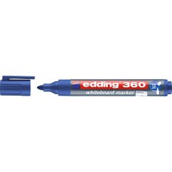 Edding 360 whiteboardpenna, blå