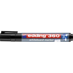 Edding 360 whiteboardpenna, svart