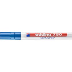 Edding 750 märkpenna, blå