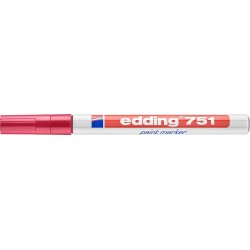Edding 751 Paintmarker, röd