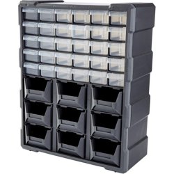 Probuilder öppen organisatör, 39 lådor