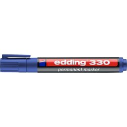 Märkpenna Edding 330 Permanent Blå