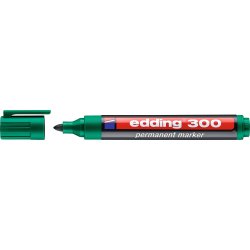 Permanent märkpenna Edding 300 Grön