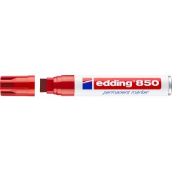 Permanent märkpenna Edding 850 Röd