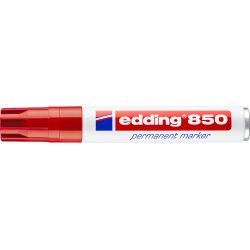 Permanent märkpenna Edding 850 Röd