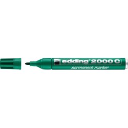 Edding 2000C Permanent Marker, grøn