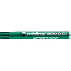 Permanent märkpenna Edding 2000C Grön