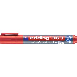 Whiteboardpenna Edding 363 Röd