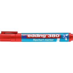 Blädderblockspenna Edding 380 Röd