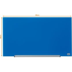 Whiteboard Nobo Diamond Glas Blå 38,1x67,7 cm
