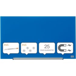 Whiteboard Nobo Diamond Glas Blå 38,1x67,7 cm